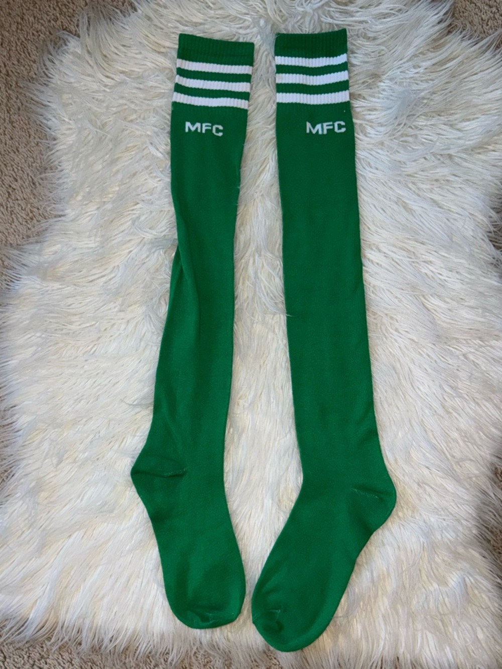 NWOT My Free Cams thigh high socks.